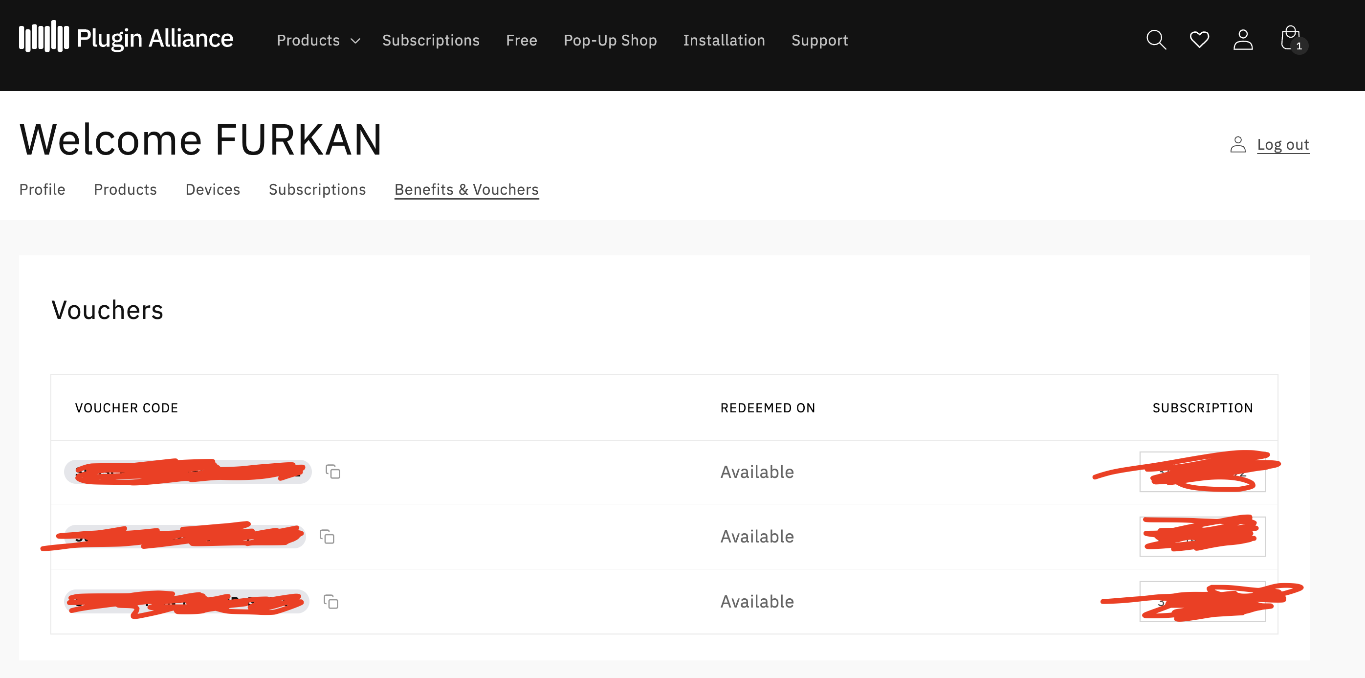 Plugin Alliance 3 Vouchers